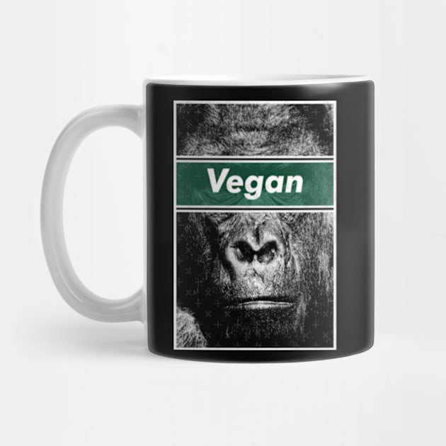 Vegan Gorilla by perdewtwanaus